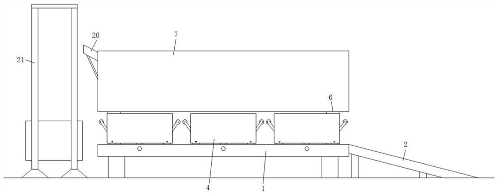 Automatic sorting device of trichosanthes kirilowii Maxim fruit