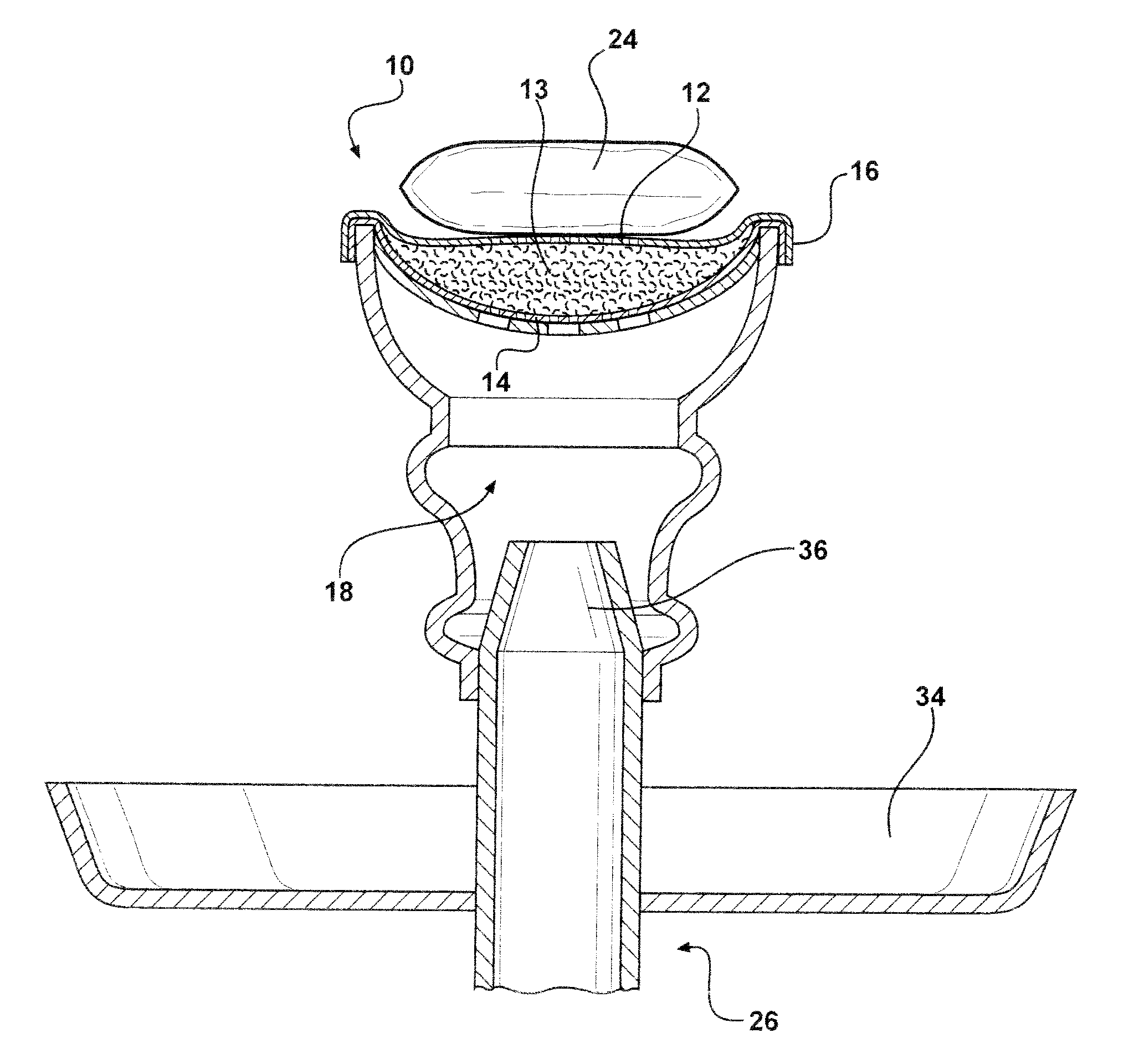 Pre-sealed foil pouch containing such as flavored tobacco for use with a hookah pipe and head attachment assembly