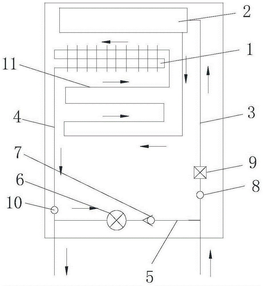 Condensation type gas water heater and constant-temperature control method