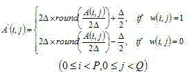 Color image watermark detection method based on invariant-moment geometric correction