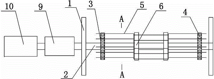 Chain conveying belt