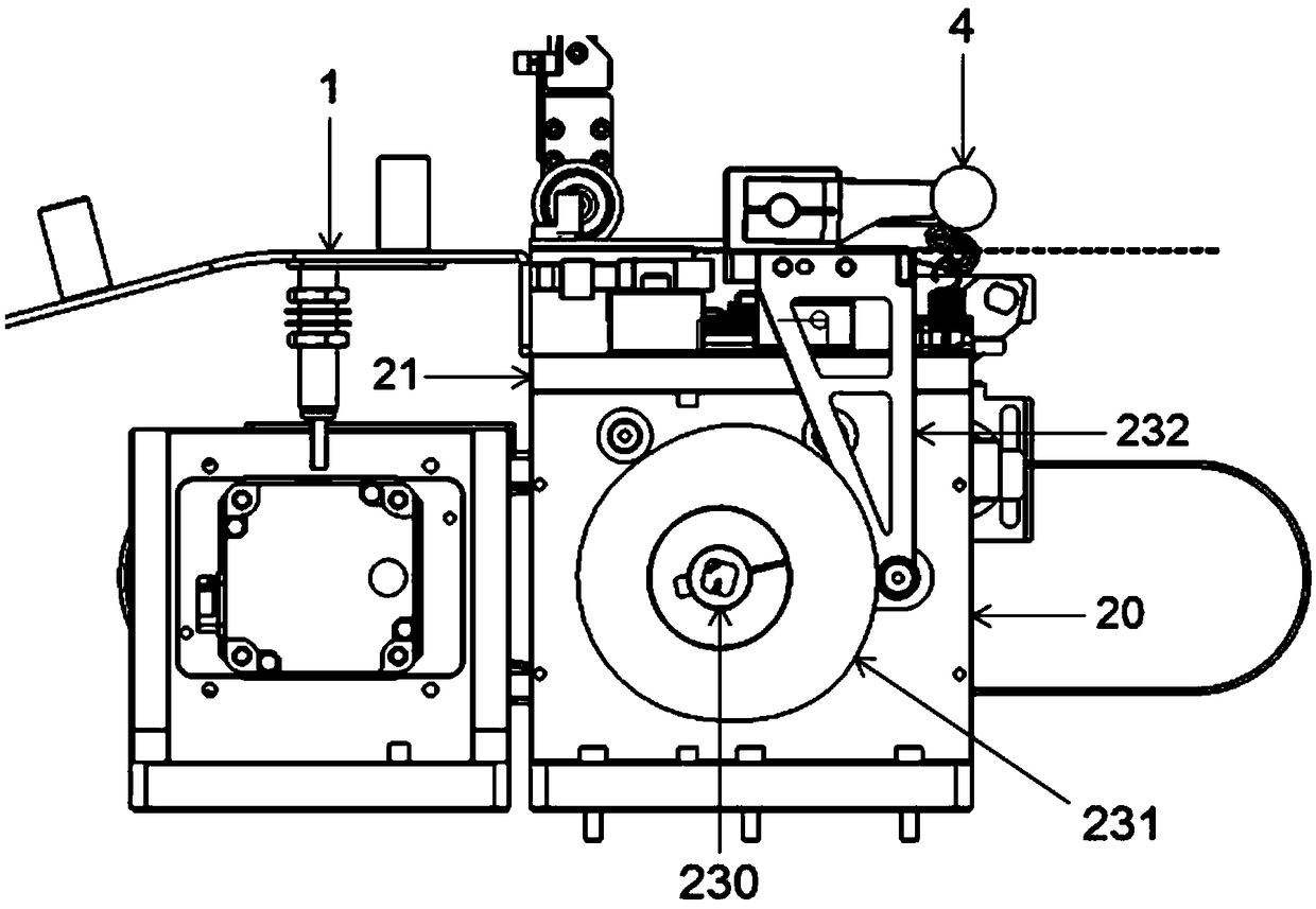 Terminal cutting device