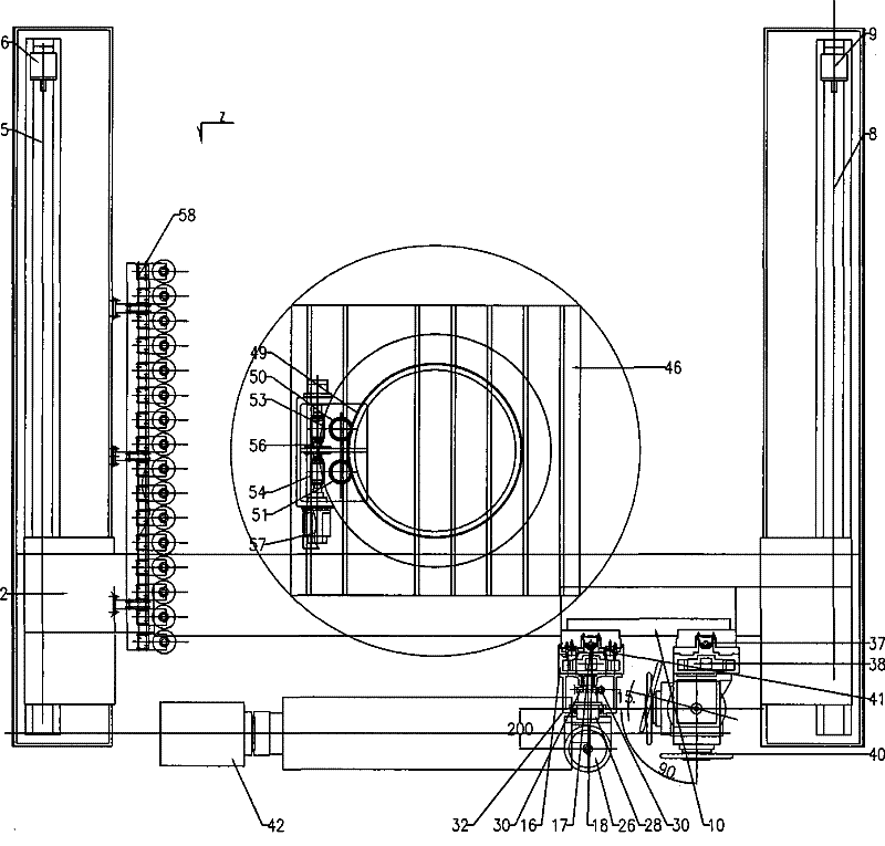 Irregular stone multifunctional composite processing center with double five-axle linkage system