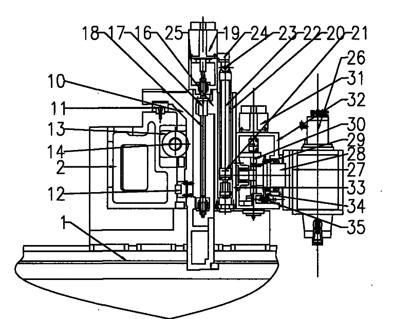 Irregular stone multifunctional composite processing center with double five-axle linkage system