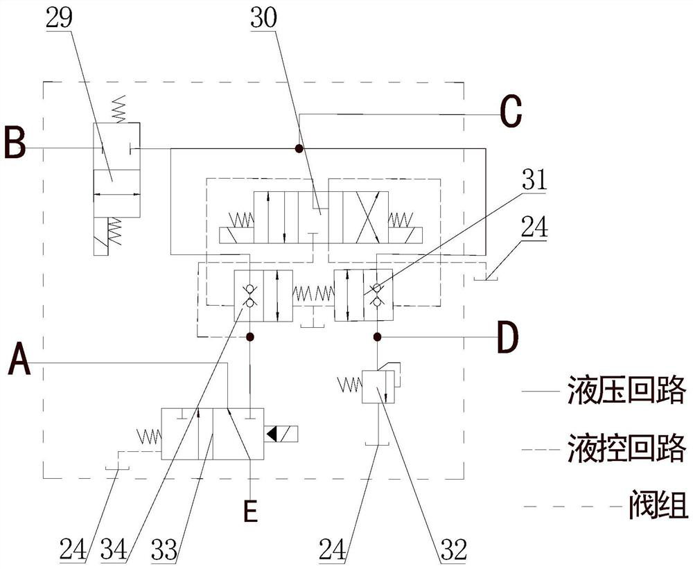 An energy recovery and reuse system and its control strategy for a hybrid loader