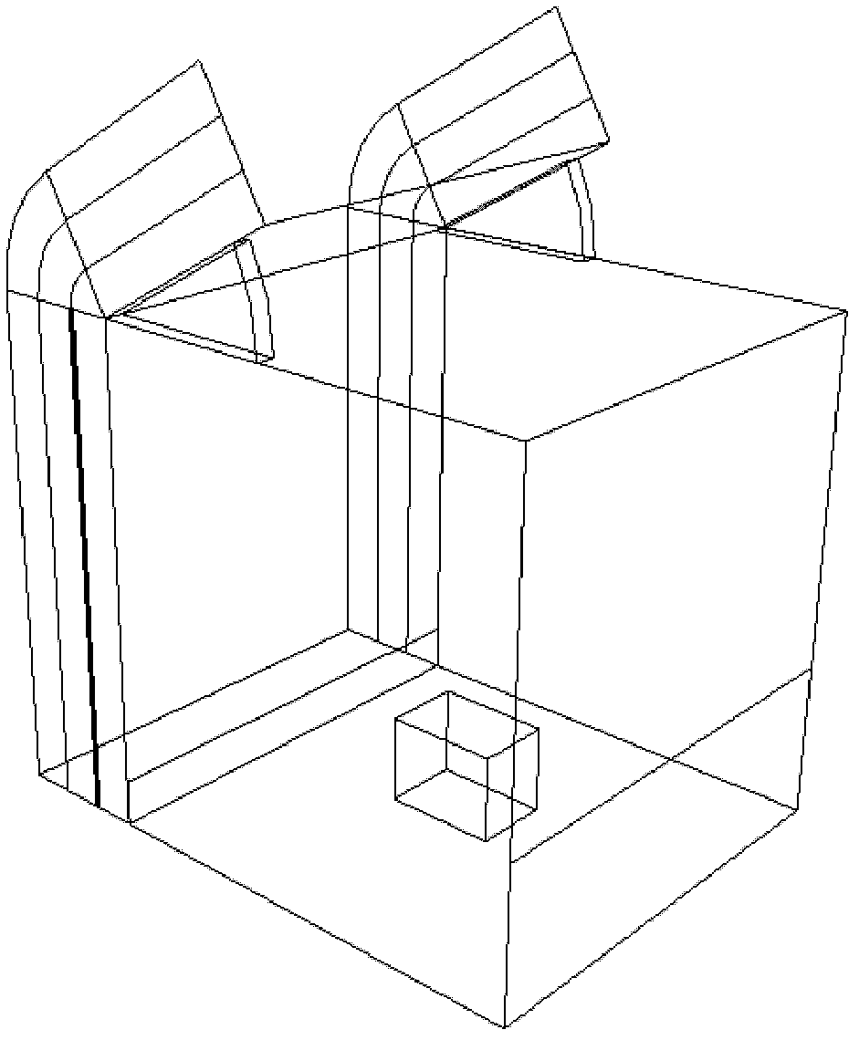 Wall-roof type solar chimney experimental device