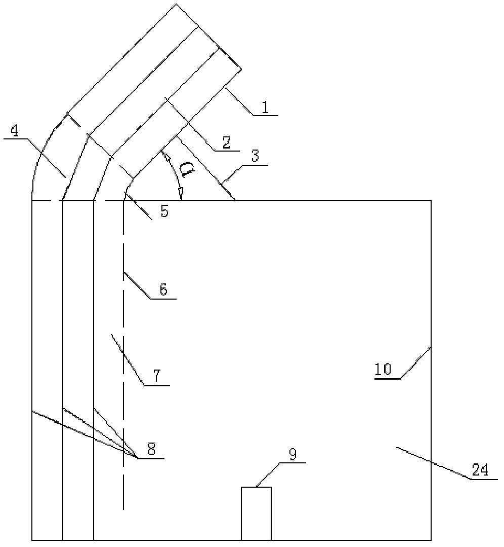 Wall-roof type solar chimney experimental device