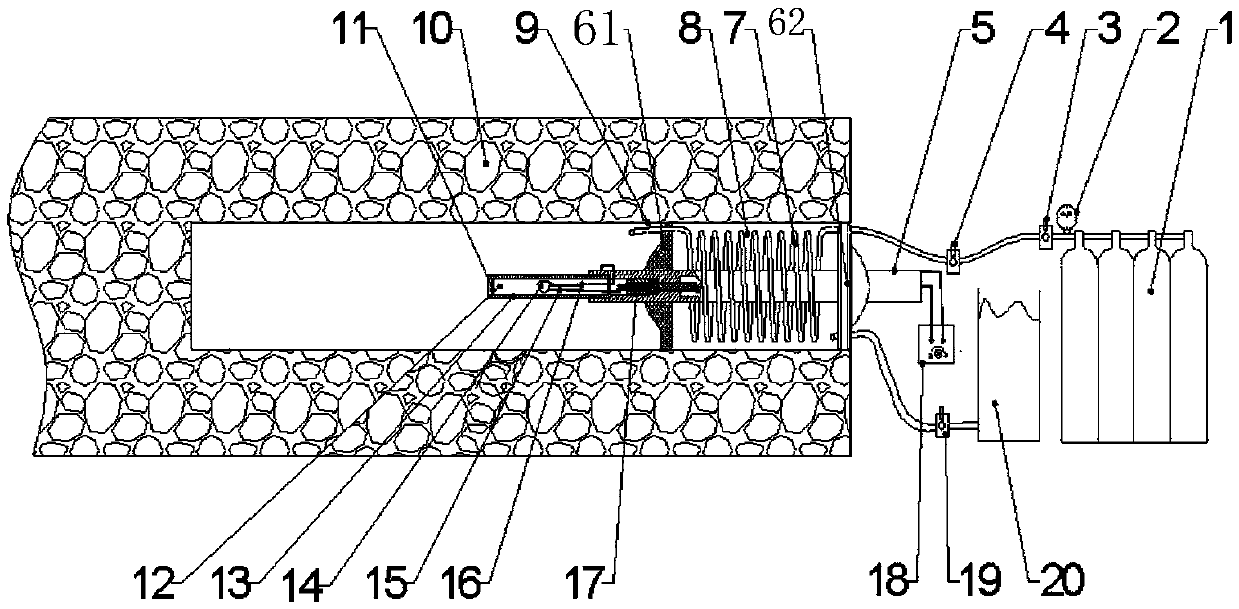 Thin-walled rubber tubular fracturing device