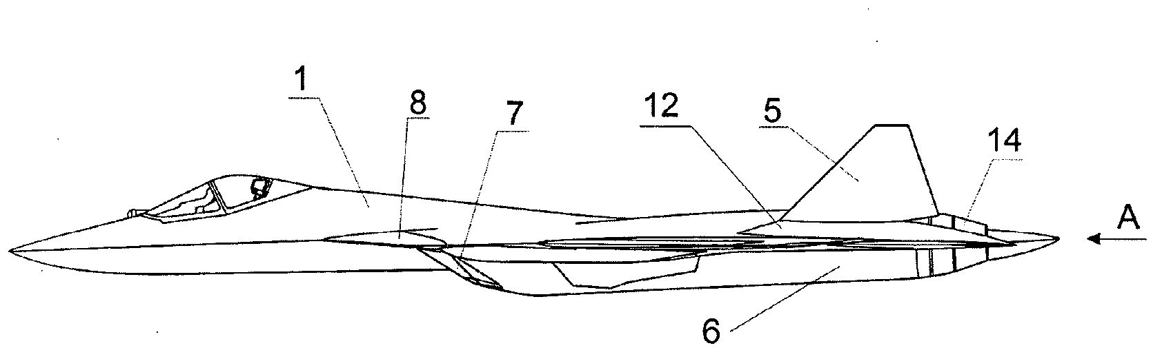 Aircraft with an integral aerodynamic configuration