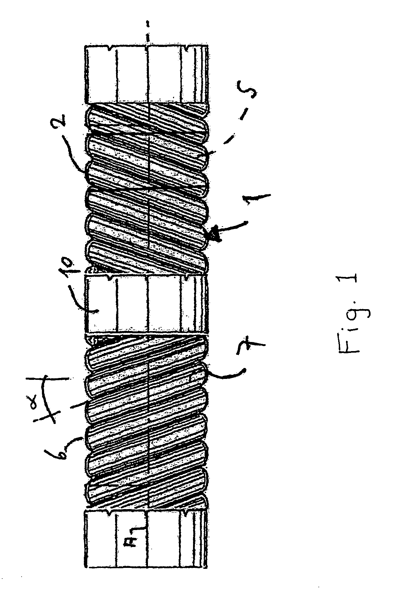 Multilayer polymer hose line or tubing having reduced length variations