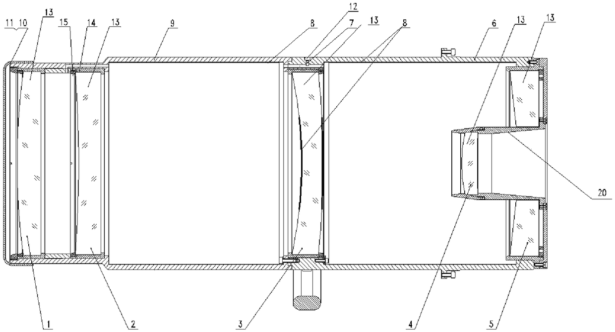 Catadioptric astronomical telescope and telescoping device