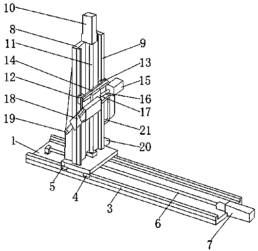 Low-cost and high-precision miniature scanning frame and control method thereof