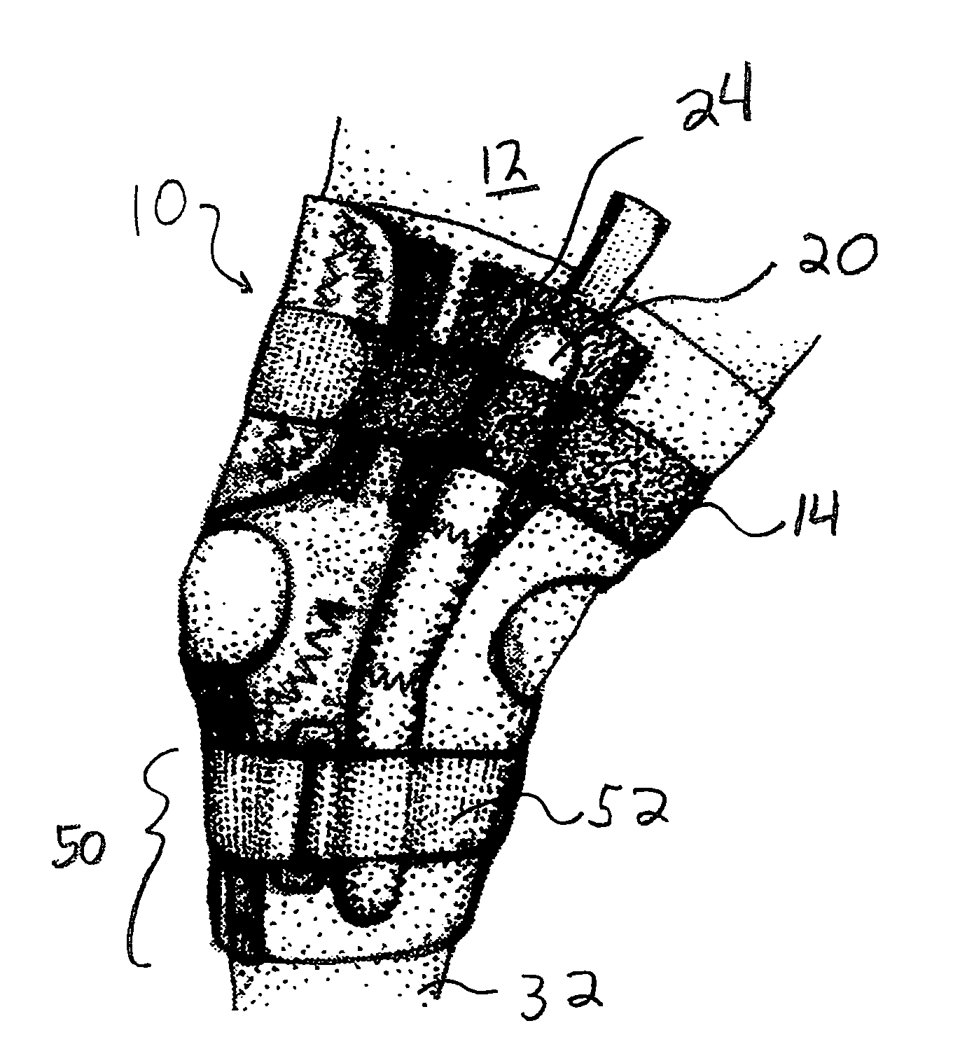 Adjustable hinge joint support