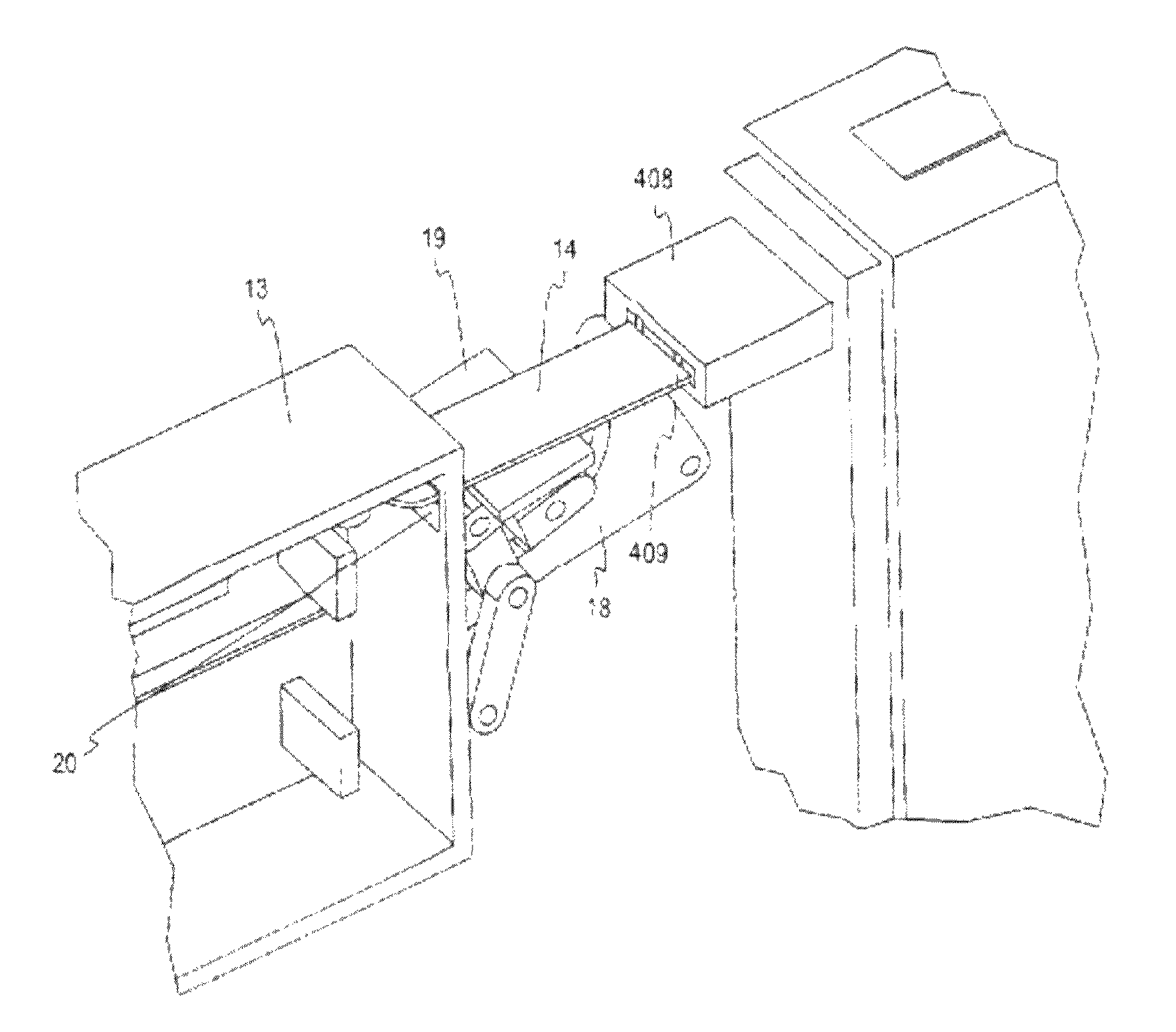 Sensor-dispensing device and mechanism for extracting sensor