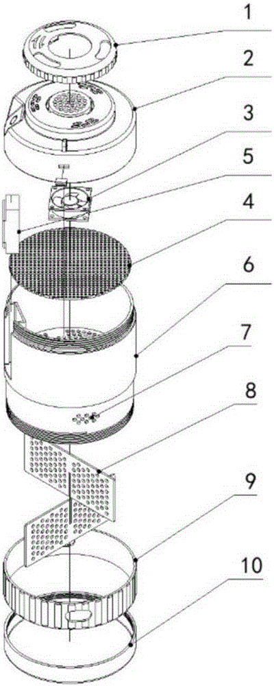 Multipurpose small pure plant air purifier