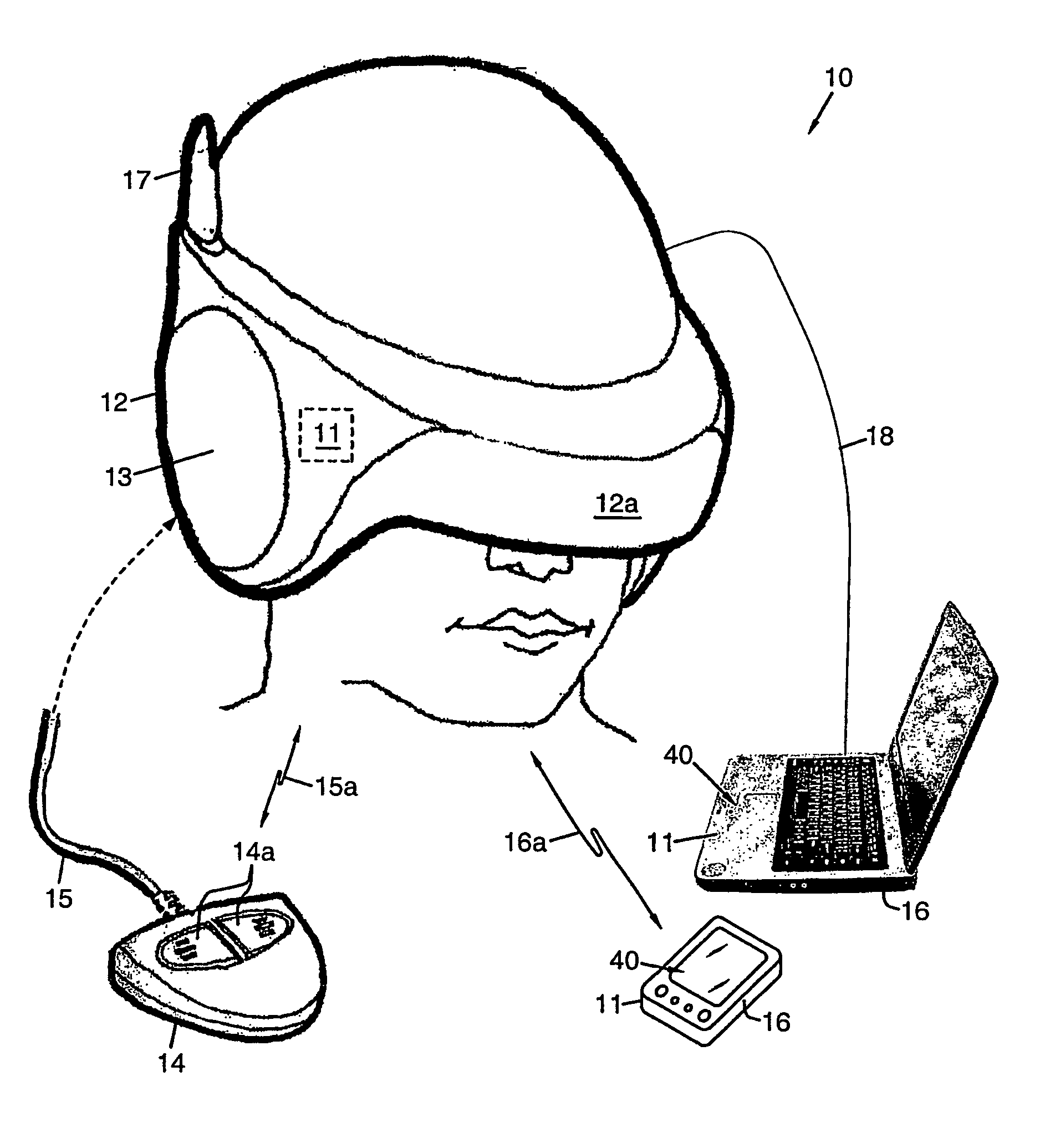 Display enhanced testing for concussions and mild traumatic brain injury