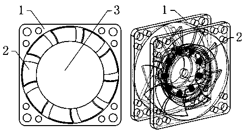 Computer fan equipment with back-flow preventing function