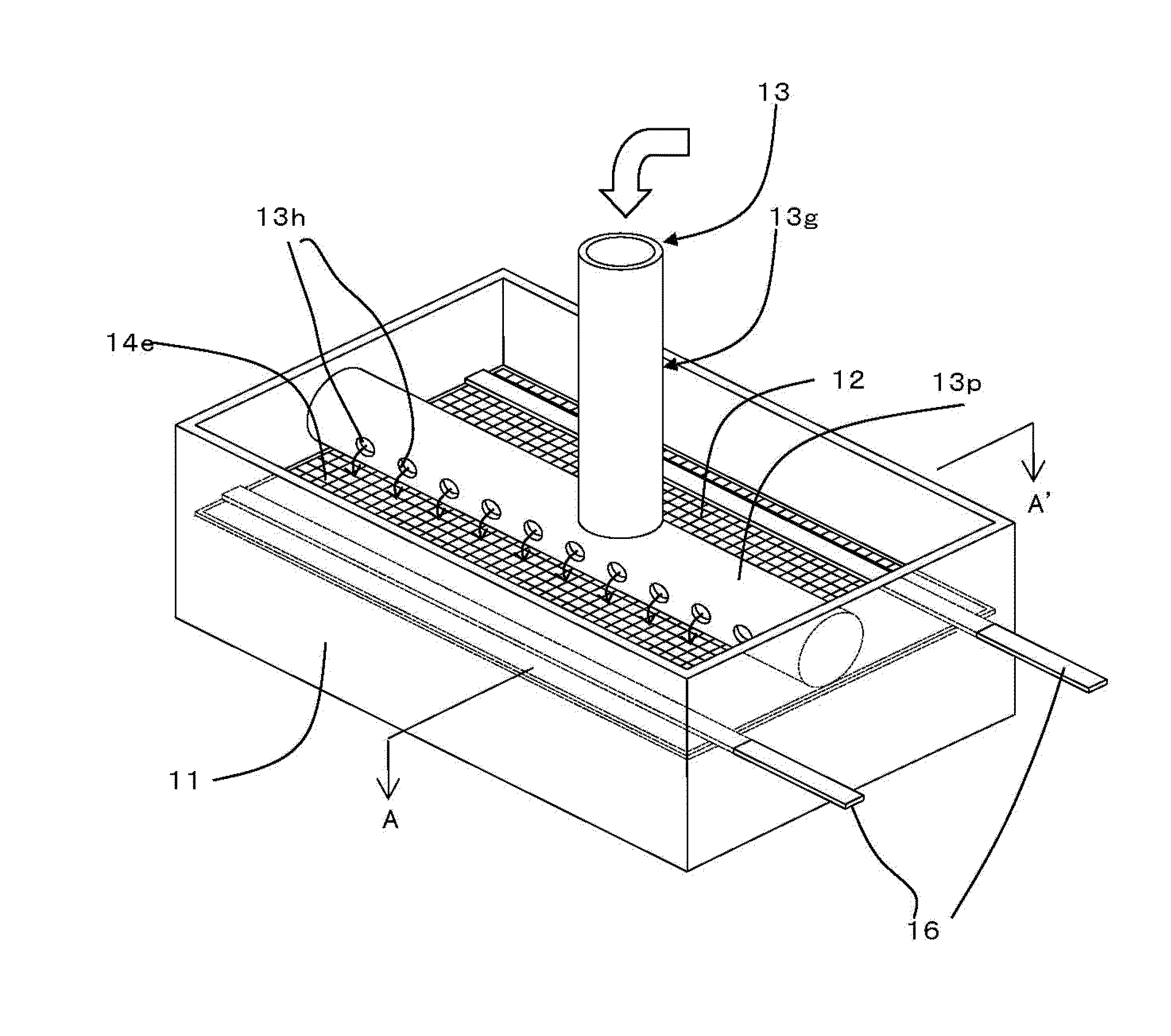 Electrolytic solution, electrolysis case, electropolishing system, and electropolishing method using these