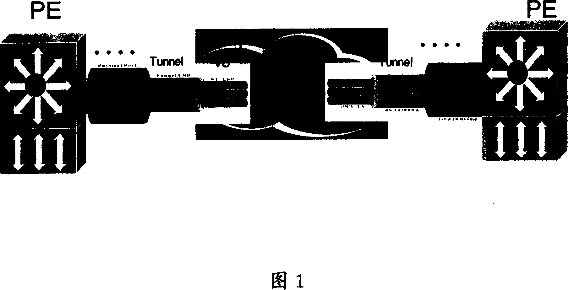 Service medium access control address convergence method for special virtual network based on secondary layer