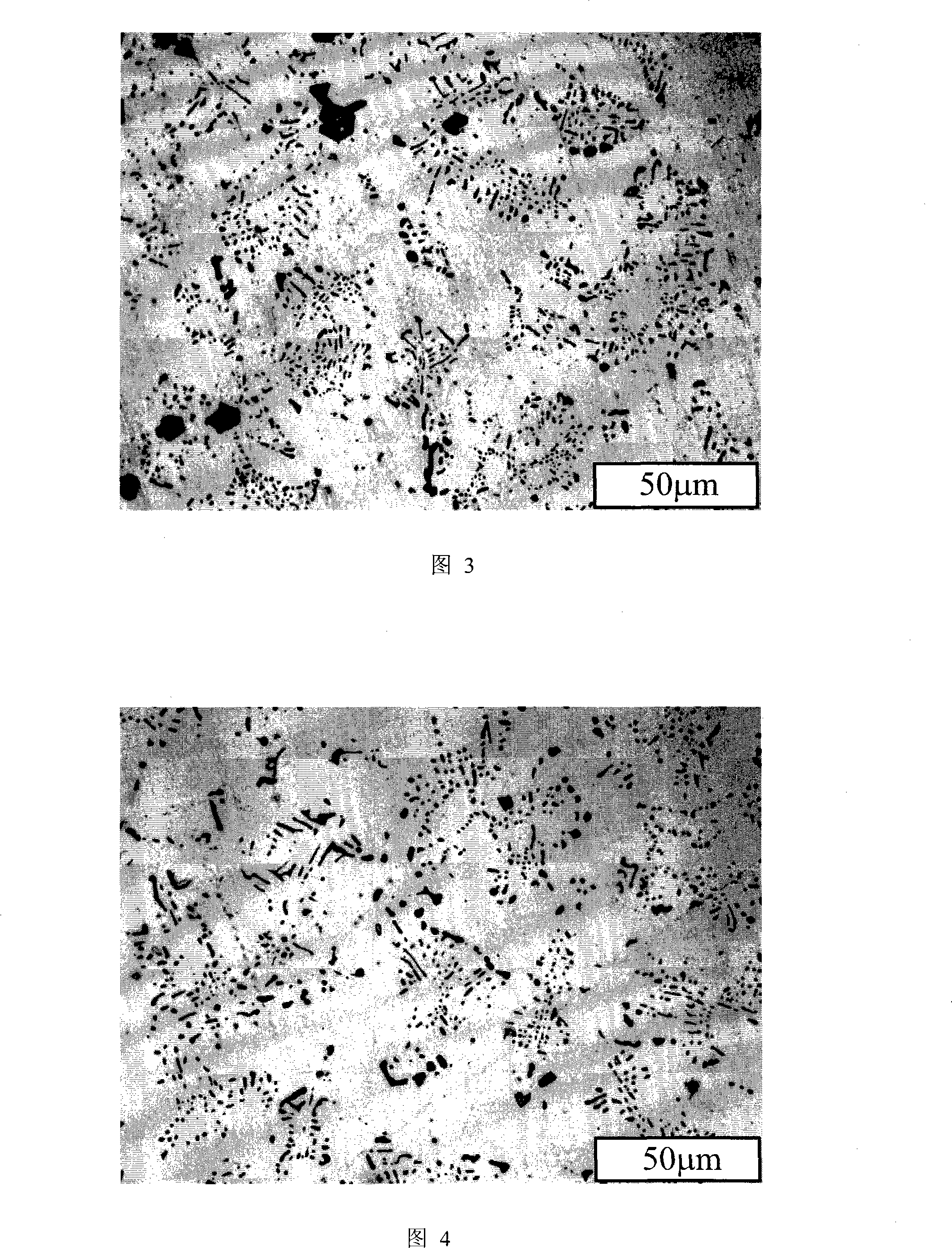 Mg-Si-Sn series magnesium alloy and heat treatment process for deteriorate Chinese character shaped eutectic Mg2Si phase therein