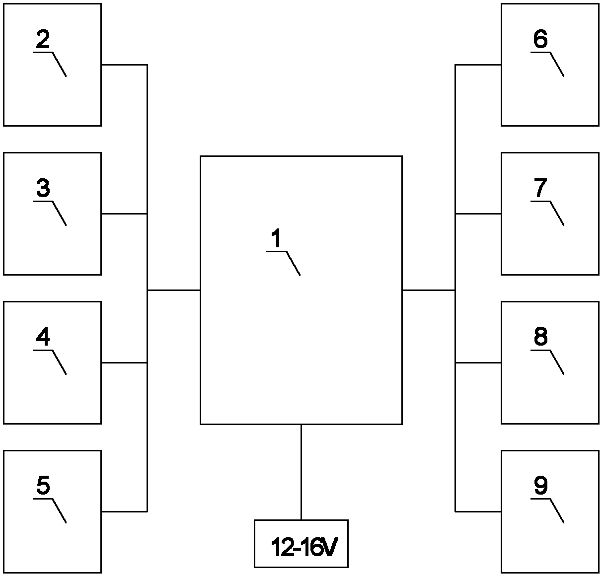 Automatic control system for large-sized cotton picking machine