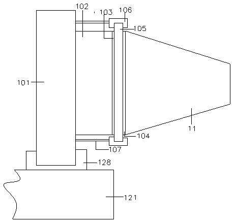 Decoration special drilling device and using method thereof