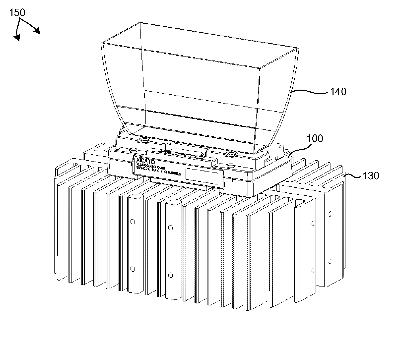 LED-based illumination module on-board diagnostics