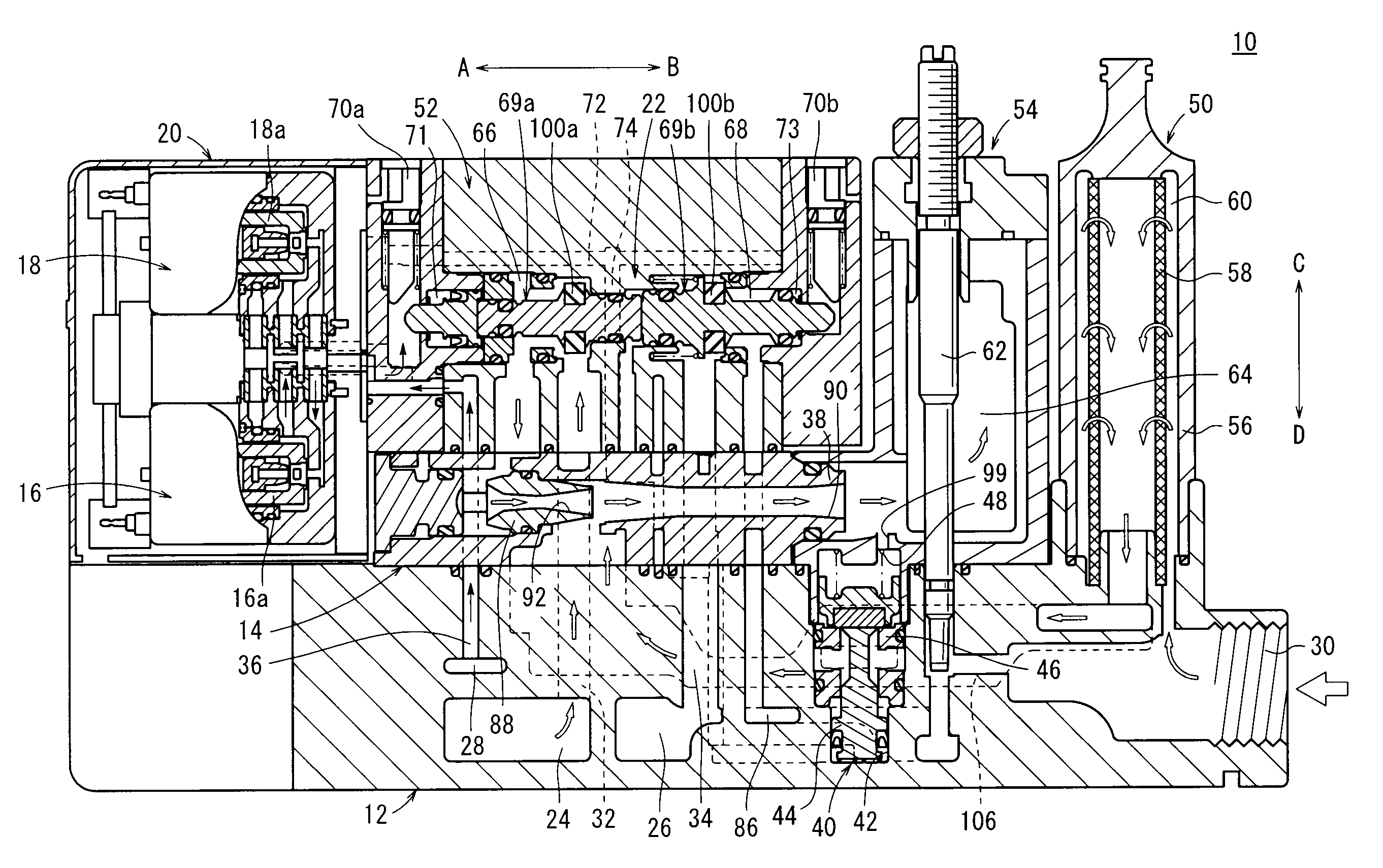 Vacuum generating unit