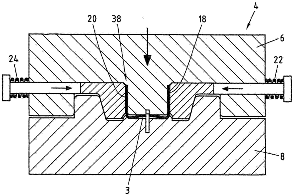 Production method and upsetting equipment of half-shell with high dimensional accuracy