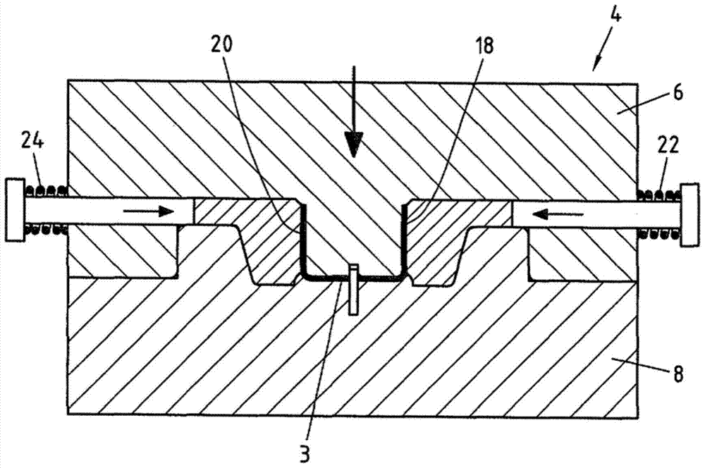 Production method and upsetting equipment of half-shell with high dimensional accuracy