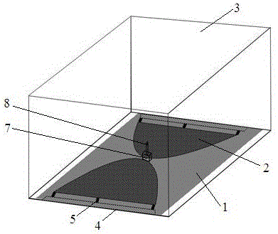 Ultra-wideband antenna for life detection radar