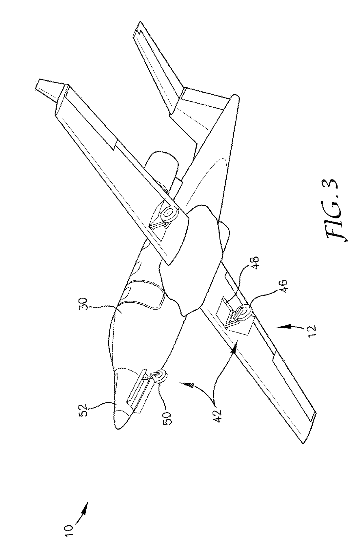 Efficient low-noise aircraft propulsion system