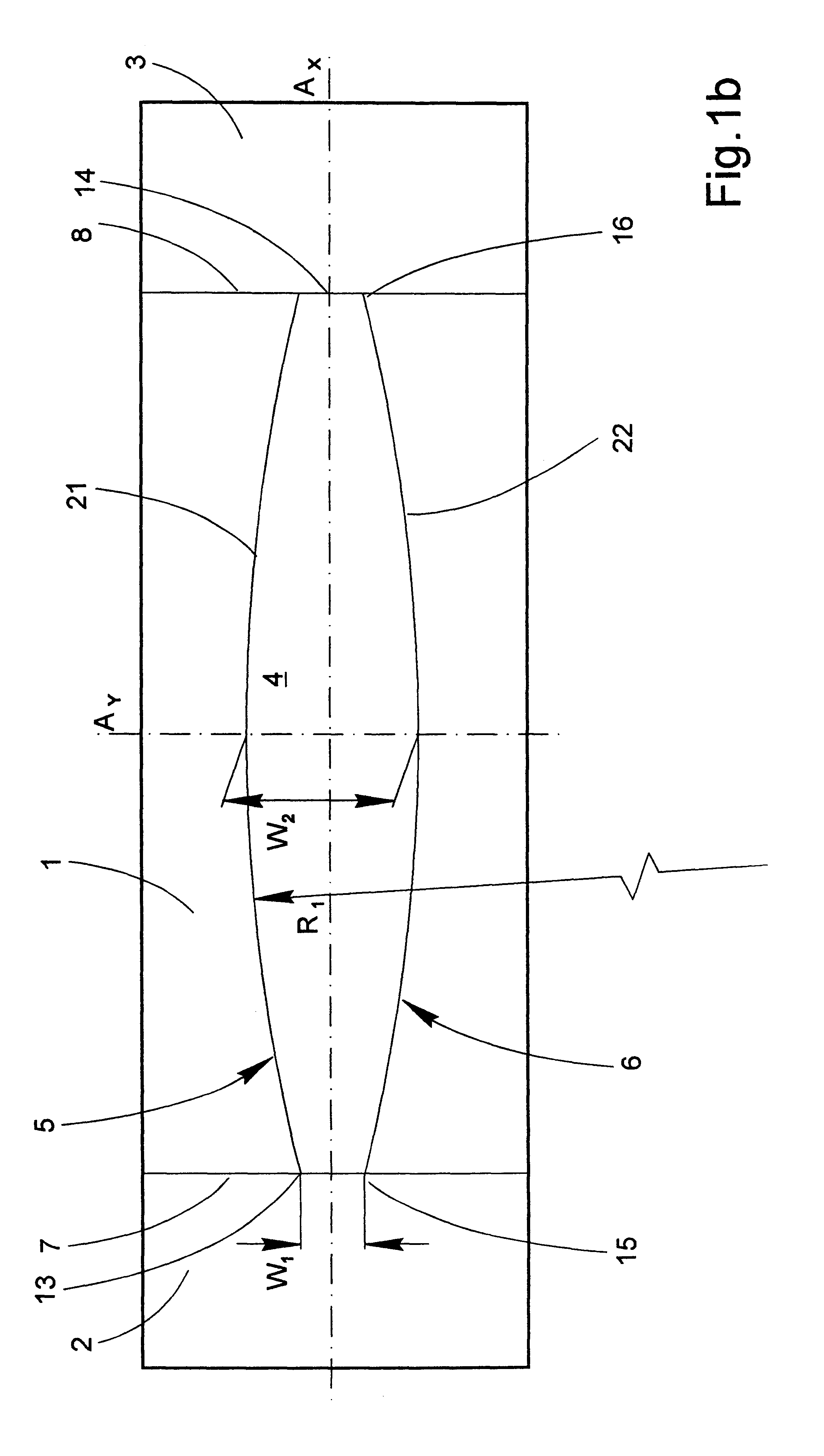 Container for a stack of interfolded tissue sheets and a method for manufacturing such a container