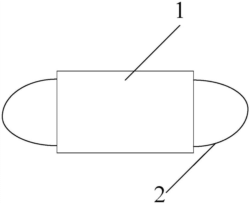 Mask of three-layer structure