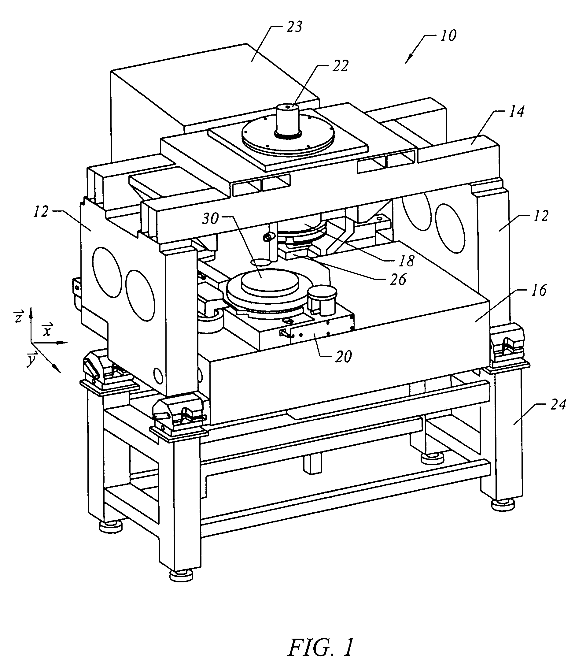 Chucking system for modulating shapes of substrates