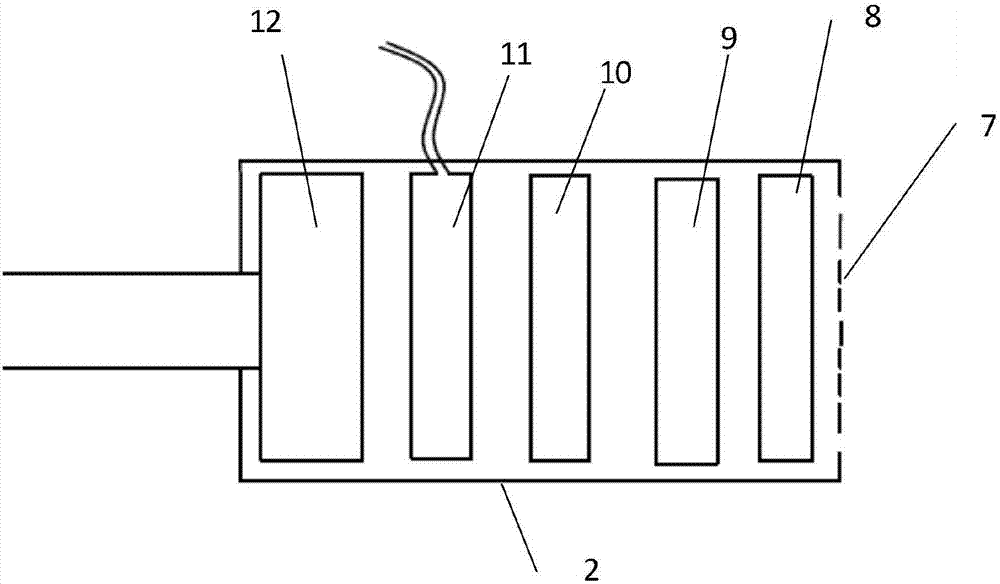 Beverage filling chamber sterilization device and method thereof