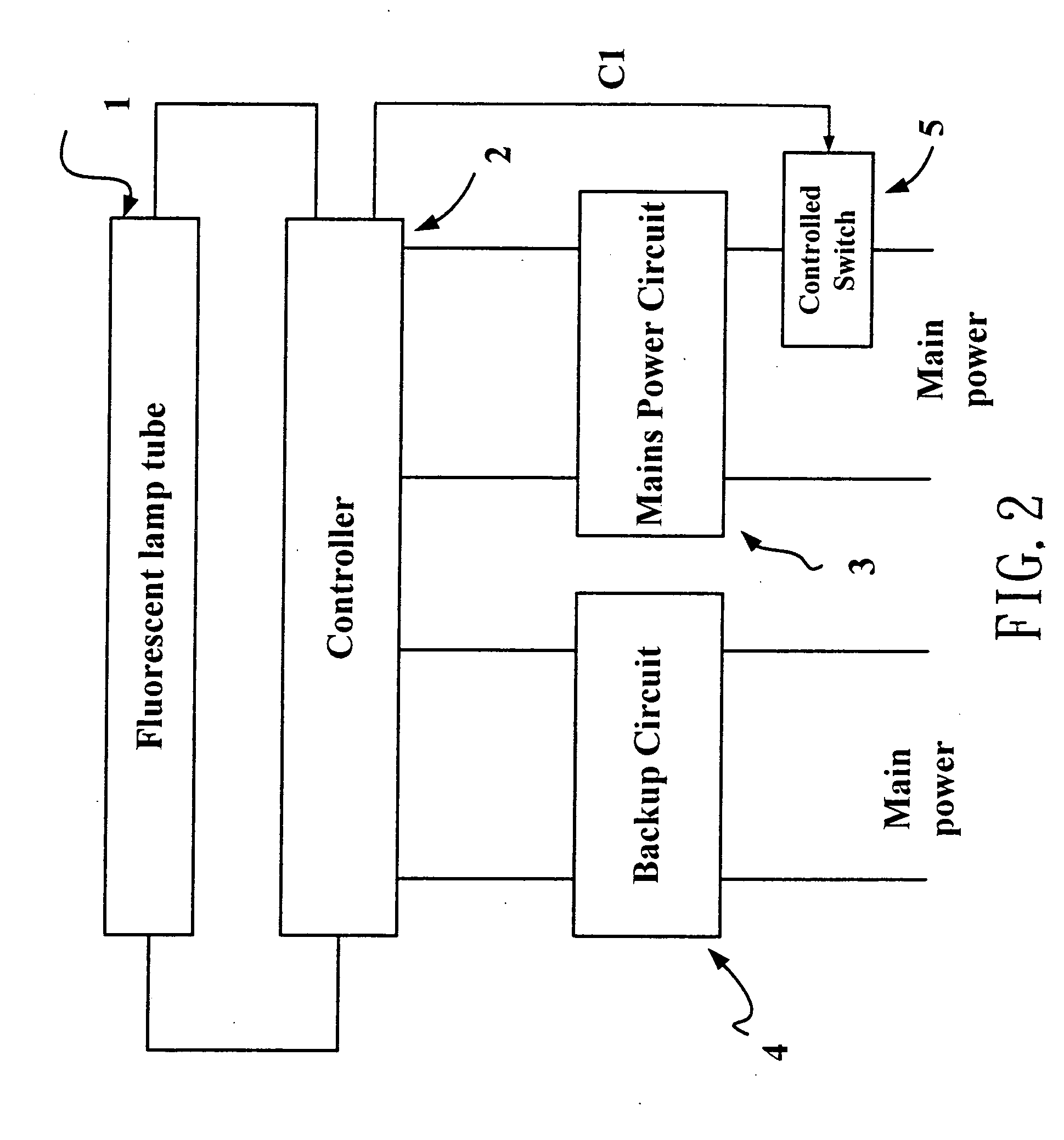 Emergency lighting function illumination appliance