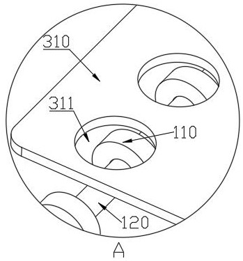 Automatic film pasting device for edge of printed circuit board