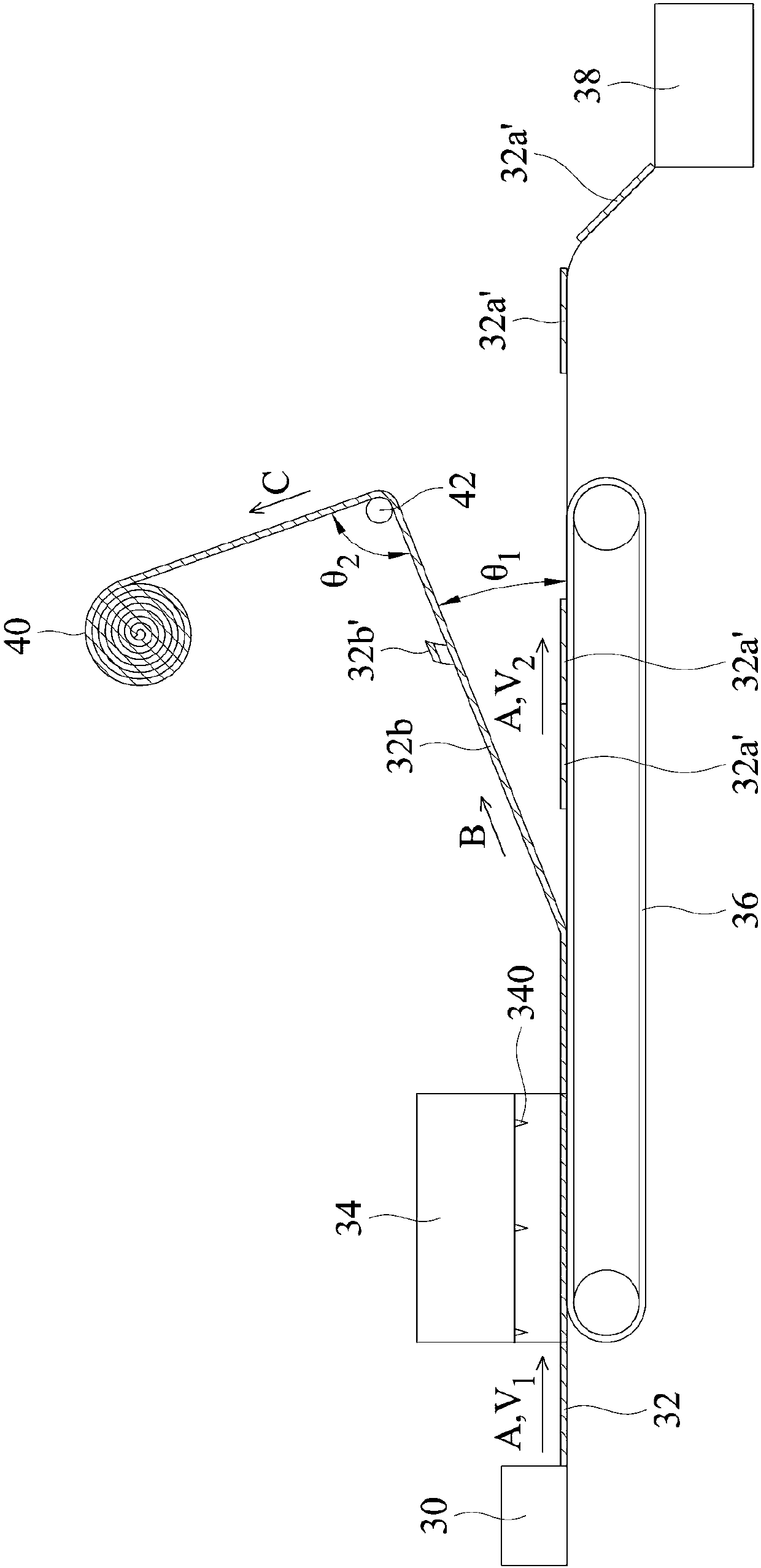 Cutting and winding method for optical film, and cutting knife adopted by method