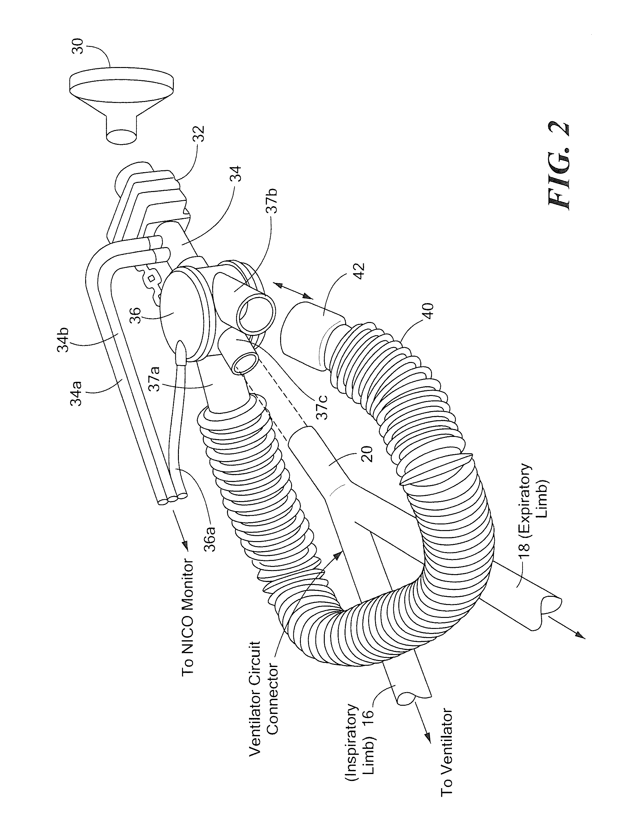 Method and device for determining cardiac output with carbon dioxide partial re-breathing