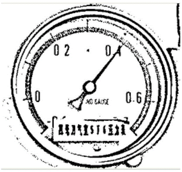 Method for telemetering pointer type SF6 gas density meter