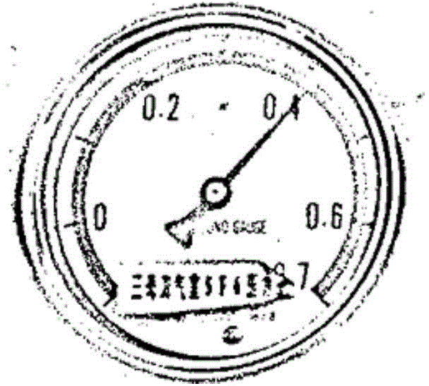 Method for telemetering pointer type SF6 gas density meter