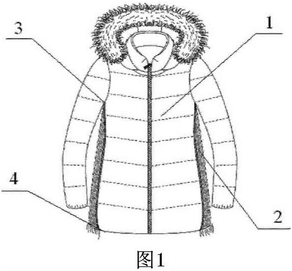 Multi-purpose down jacket