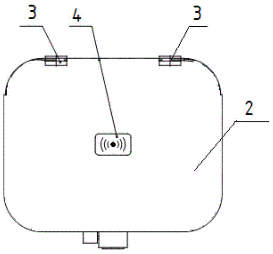 Particle or powder material sample collection bucket