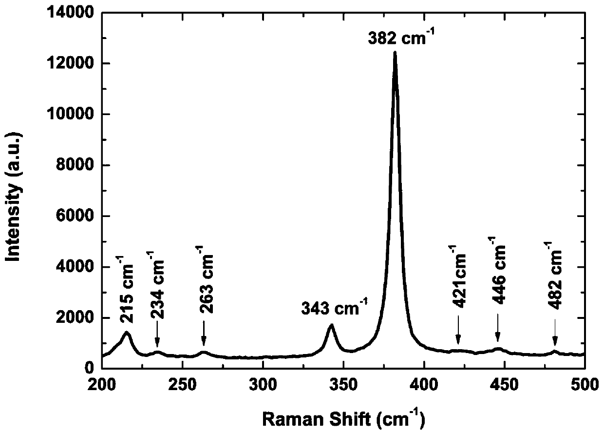 Photoelectric detector based on magnesium nitride film and preparation method thereof