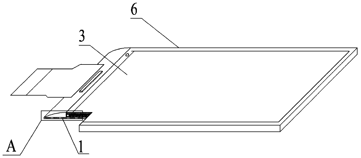 Display plasma module with double-layer exposure structure and manufacturing method thereof