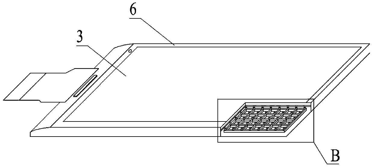 Display plasma module with double-layer exposure structure and manufacturing method thereof