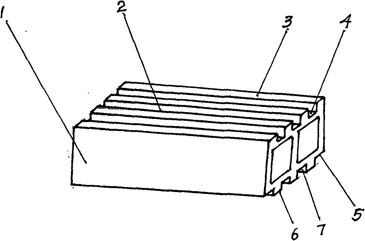 Novel anti-slippage airbrick