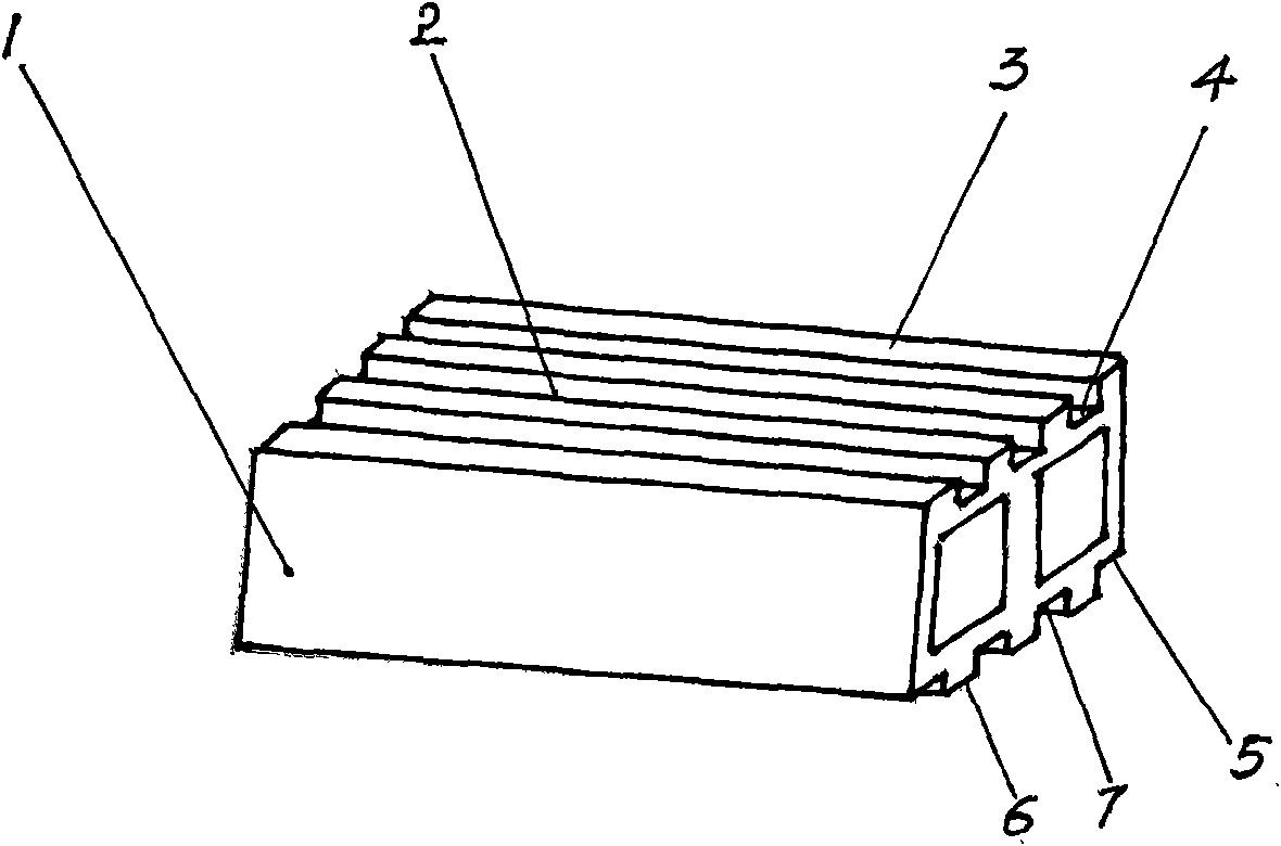 Novel anti-slippage airbrick