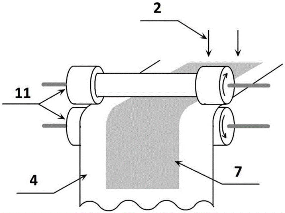 Gas-phase continuous preparation method and special device for single-walled carbon nanotube film